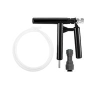 Controlador ergonómico de bebidas para dispensación precisa de líquidos con tubo sólido de 6.5 pies y conectores genéricos, juego de bebidas de grado alimenticio para cócteles