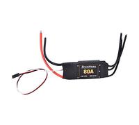 Controlador ESC RC, 80A sin escobillas, Controlador de Velocidad con Protección de Batería, 2-6S para Drones, Coches Remoto, Helicópteros RC y Modelos RC