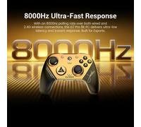 Control Inalámbrico GameSir G7 Pro 8k Edición Aimlabs para Juegos FPS Esport con Control de Movimiento, Gatillos Hall y TMR Strick Gen-2 Champion Edition