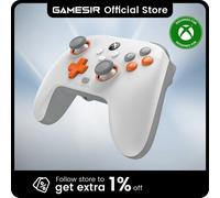 Controlador GameSir T7 para Xbox, Gamepad con Cable y Joystick de Efecto Hall para Consolas Xbox Series X, Xbox Series S, Xbox One Creamsicle White