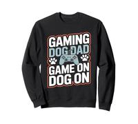 Controlador Gaming Dog Dad Game On Dog On Gamer Sudadera