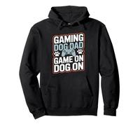 Controlador Gaming Dog Dad Game On Dog On Gamer Sudadera con Capucha