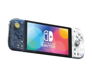 Controlador - HORI - Split Pad Compact - Con cable - Evoli - Blanco - Garantía de 2 años