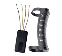 Controlador Inalámbrico Para Accesorios De Coche -Control Remoto Coche Sin Trabajo | Botones De Volante Automático Multifunción Remoto, Personalizable, Controlador Multimedia Inalámbrico Portátil Para