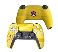 Controlador inalámbrico Pikachhu Custom PS-5 compatible con consola Play-Station 5 por BCB Controllers | Orgullosamente personalizado en Estados Unidos con impresión hidródica permanente (no solo una