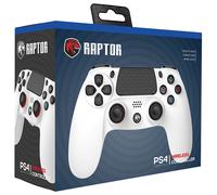 Controlador inalámbrico Raptor White PS4