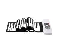 Controlador Instrumento Musical Roll Up Portátil 88 Teclas Teclado Musical Piano Electrónico Profesional