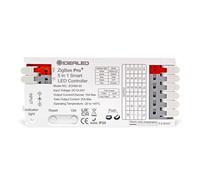 Controlador inteligente 5 en 1 ZigBee 3.0 de tira LED Pro para RGBCCT RGBW RGB CCT y 5 tiras LED blancas Cob, compatible con ZigBee Hub Bridge, TUYA y Echo Plus, APP/Alexa Voice Control de atenuación