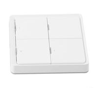 Controlador inteligente de 4 bandas, gestiona fácilmente tu hogar inteligente con 12 escenas únicas a través de la aplicación