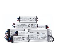 Controlador LED 1 W 3 W 5 W 10 W 20 W 30 W 36 W 50 W 100 W, transformador de iluminación impermeable AC85-265 V, adaptador de alimentación para lámpara LED DIY(600 mA 54-100 V 50 W)