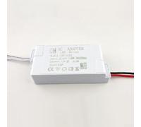 Controlador LED 24W AC 240V a DC 12V Adaptador para tiras (DC 12V 2A 24W)