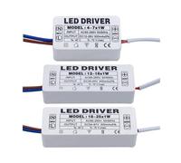 Controlador LED 300 mA 1-3 W 3-5 W 4-7 W 8-12 W 12-18 W 18-25 W 25-36 W Fuente de alimentación 350 mA CA 90-265 V Iluminación(1-3W 300mA)