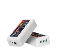 Controlador LED de 12-24 V con atenuación de temperatura de color de un solo color, controlador de barra de luz RGB/W+CCT(RGB CCT Controller FUT039)