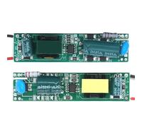 Controlador LED de 8-18 W, 30-80 V CC, for luces de tubo, fuente de alimentación de 230 mA y 280 mA, adaptador de corriente CA de 100 V a 260 V.