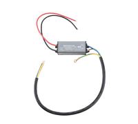 Controlador LED de Cheotime, transformador de alimentación de 8-12x1W Convertidor IP65 compacto con activador de cortocircuito CA a adaptador de CC para luces exteriores interiores
