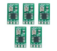 Controlador LED de corriente constante ajustable de 5 piezas 30-1500 mA