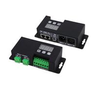 Controlador LED DMX512 Voltaje constante DC12V-24V Decodificador Modo maestro y esclavo 6A*4CH 24A Luz LED RGBW 4CH PWM DMX512 Decodificador