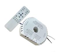 Controlador LED inteligente, 24-30 V, regulable y cambio de color, fuente de alimentación con mando a distancia para lámpara de araña, doble entrada 180-265 V (1500 MA)
