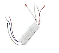 Controlador LED inteligente con control remoto infrarrojo, 25-40Wx2 37-50Wx2 x4 x6 37-60Wx2 x4 x6 + RGB 30-60LED, atenuación y cambio de Color, 1 Uds.(IR-37-60Wx6-RGB)