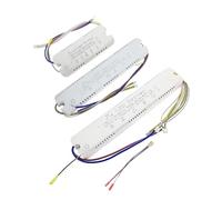 Controlador LED inteligente X2 X4 X6, Control remoto por aplicación, brillo de Color, fuente de alimentación regulable for lámpara de araña de cinta de doble Color, 2,4G, 1 Uds.(2Pin-(37-60W) x6)