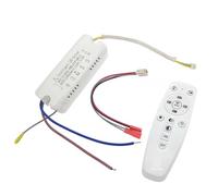 Controlador LED inteligente X2 X4 X6, Control remoto por aplicación, brillo de Color, fuente de alimentación regulable for lámpara de araña de cinta de doble Color, 2,4G, 1 Uds.(2Pin-(37-60W) x2)