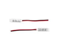 Controlador led manual de 3 botones, tira de luz de bajo voltaje RGB de 5050 colores con atenuador de módulo