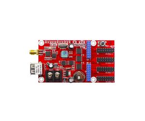 Controlador LED Monocromático Inalámbrico TF-A6UW P4.75 P10 para Señalización con Mensaje Desplazable.