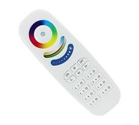Controlador LED RF2.4G con 8 zonas táctiles para tiras RGB+CT y RGBWC, regulador con control de grupo sincronizable y modos dinámicos (control remoto)