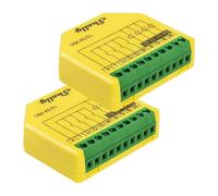 Controlador LED Shelly Plus RGBW PM Wi-Fi/Bluetooth 2-pack