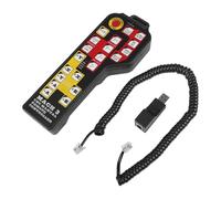 Controlador manual para máquina de grabado CNC, controlador CNC USB para, control de 4 ejes con 21 teclas de función, carcasa resistente al agua, cable de para uso en