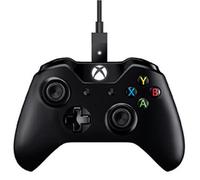 CONTROLADOR MICROSOFT XBOX ONE / PC CON CABLE NEGRO MICROSOFT