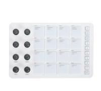 Controlador MIDI Portátil con 6 Pads RGB y 8 Perillas giratorias: Máquina USB Maker para Producción Musical
