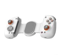 Controlador móvil de juegos en la nube compatible con interruptor y PC con modo turbo y sensor giroscópico de 6 ejes integrado (blanco)