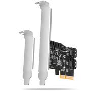 Controlador PCIe AXAGON PCES-SA4X4, 4x, SATA 6G port + LP