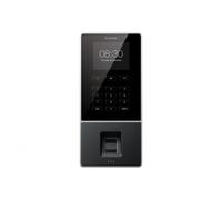 Terminal de fichaje basado en la nube TimeMoto TM-626 con lector de huella dactilar, lector de tarjetas RFID/llavero RFID y PIN, para hasta 200 usuarios, informes de horas trabajadas, wifi