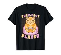 Controlador Purr-FECT Player Cat Gamer Kitty Camiseta