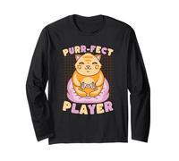 Controlador Purr-FECT Player Cat Gamer Kitty Manga Larga