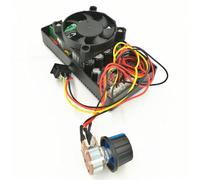 Controlador PWM de velocidad del motor de CC H-Bridge con control Interruptor de marcha atrás Ventilador de frenado 12V 24V 36V 50V Ajustador de velocidad(6.8)