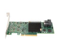 Controlador Raid de Tarjeta Smart Array, Raid SAS 9311 8i para LSI SAS3008 Mini SAS HD SFF8643 Dos Tarjetas Raid X4 de 12 Gbps PCI Express 3.0 X8 para Transmisión por Computadora