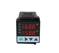 Controlador regulador PID de alta precisión pantalla Digital for control de flujo de nivel de presión de temperatura salida de 4-20mA 0-5V 0-10V(96-96 AC220V- SSR)