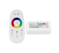 Controlador Regulador Táctil Tira LED RGB 12/24V DC con Mando RF