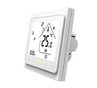 Controlador Remoto de Temperatura MOES Smart Thermostat WiFi Control Remoto de la aplicación Smart Life/Tuya para calefacción de Piso de Agua 5A Funciona con Alexa