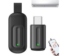 Controlador remoto por infrarrojos: adaptador móvil de 0,24 pulgadas, controlador de infrarrojos, amplificador de señal de teléfono inteligente con diseño compacto | Equipo práctico para televisor, re