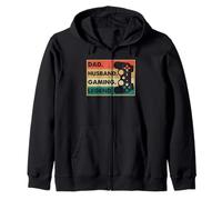 Controlador Retro para Videojuegos Dad Husband Gaming Legend Sudadera con Capucha