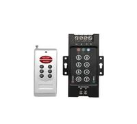 Controlador RGB de 8 teclas, control remoto PWM SMD5050, controlador de tira de luz LED de color RGB de 12 V-24 V CC y 720 W.