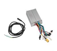 Controlador sin escobillas 21A 48V 1000W para kits de motor de bicicleta eléctrica y scooter con cable adaptador de pantalla de 1450 mm y carcasa de aleación de aluminio para gestión del calor