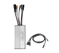 Controlador sin escobillas de 36 V 48 V 25 A para bicicleta eléctrica para piezas KT con cable 1T5 compatible con motor de 750 W que ofrece salida de onda sinusoidal y disipación de calor eficaz