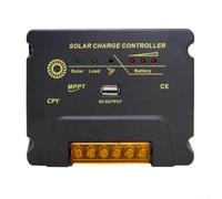 Controlador solar MPPT de 10 A 20 A 30 A con detección de batería adaptable de 12 V 24 V para una carga fotovoltaica eficiente (30 A)