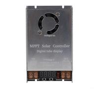 Controlador solar MPPT para estabilizador, regulador de voltaje de entrada de 12-30 V con doble salida USB .0 y tipo C PD2.0 para sistema de carga solar DIY