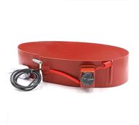 Controlador Termostático Ajustable Cinturón Calefactor de Tambor de Aceite - Cinturón de Almohadilla Calefactora de Caucho de Silicona - Calentador de Cubo de Miel de Barril de Grasa Resistente Para T